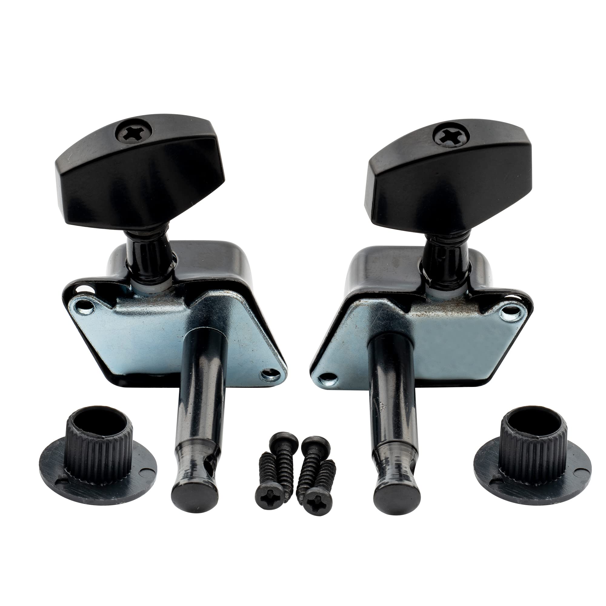 Musiclily 3+3 Semiclosed Guitar Tuners 3L3R String Tuning Pegs Keys Machine Heads Set for Epiphone Les Paul Electric Guitar or A